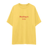 Reading Is Sexy Oversize Tişört