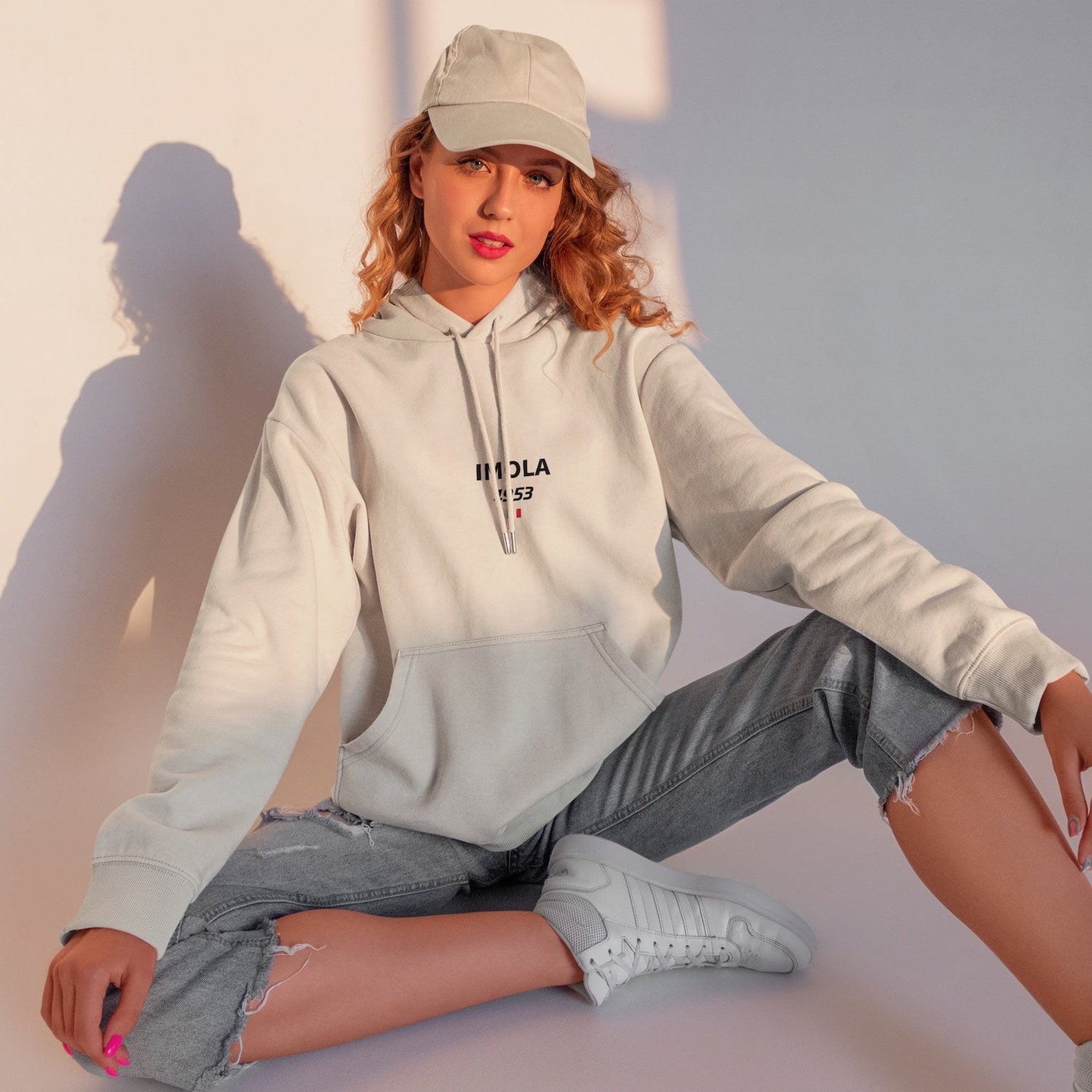 Imola Circuit Artwork Oversize Hoodie
