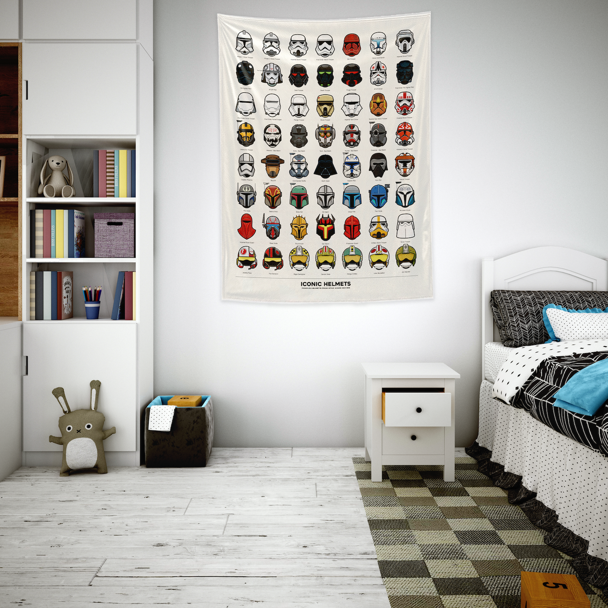 Star Wars Icons Duvar Örtüsü