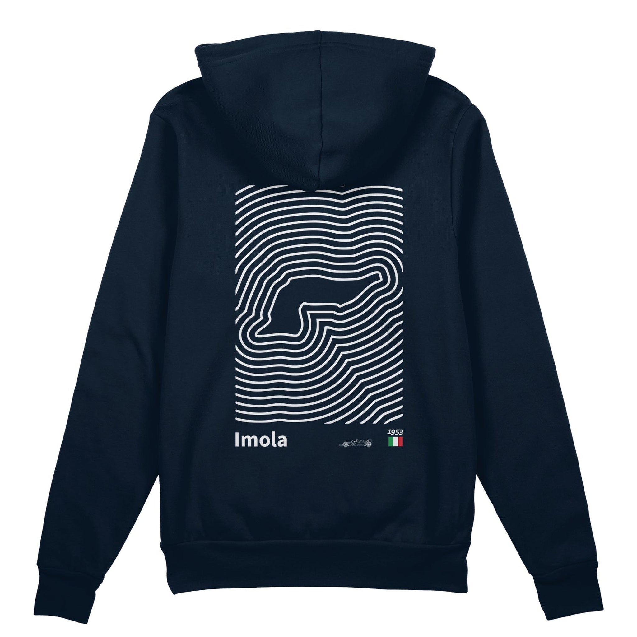 Imola Circuit Artwork Oversize Hoodie