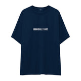 Ironically Hot Oversize Tişört