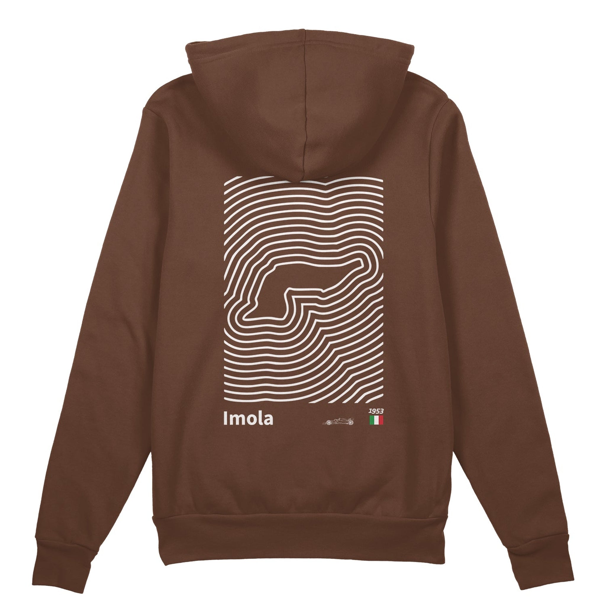 Imola Circuit Artwork Oversize Hoodie