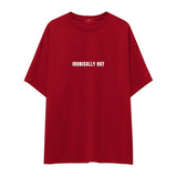 Ironically Hot Oversize Tişört