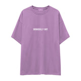 Ironically Hot Oversize Tişört