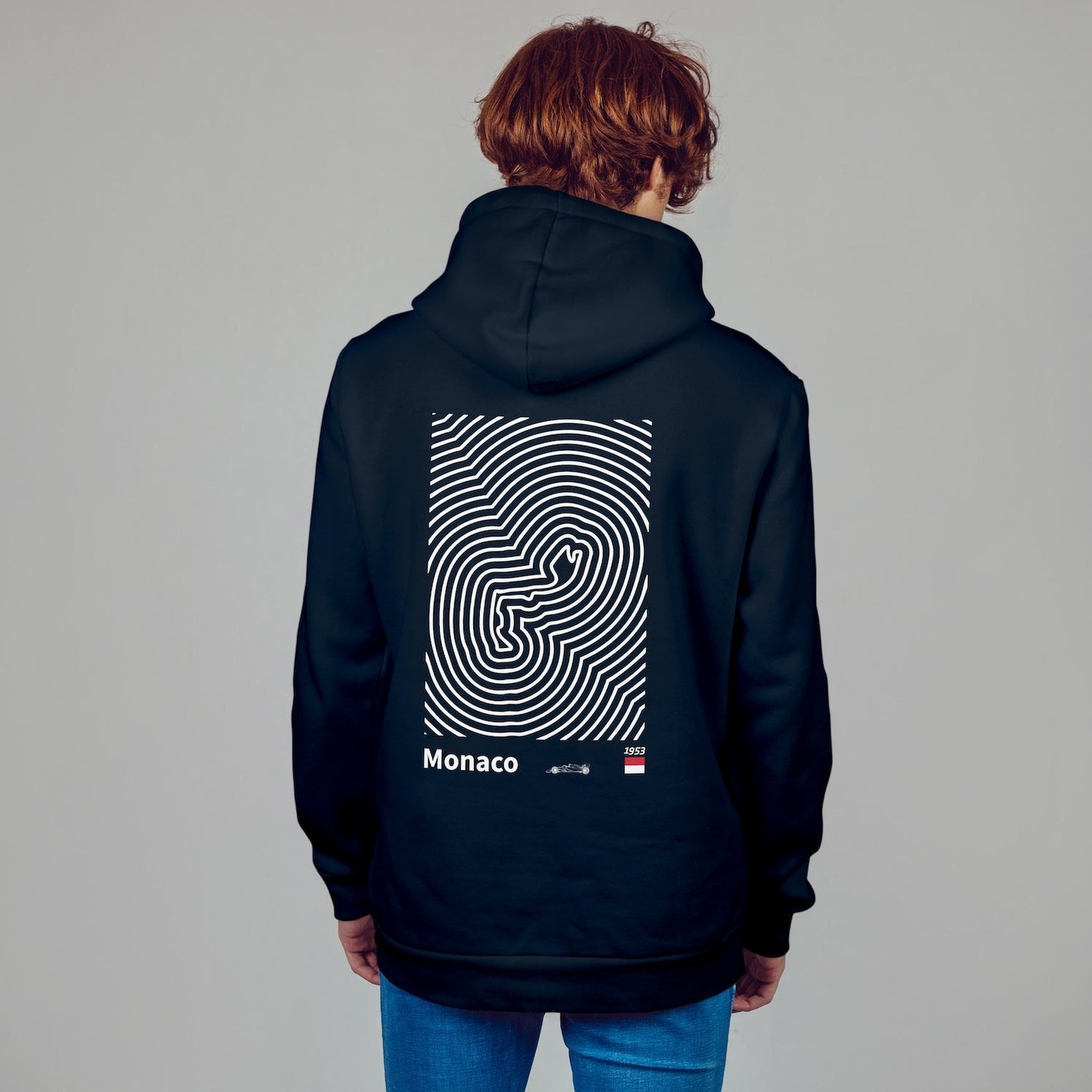 Circuit de Monaco Artwork Oversize Hoodie