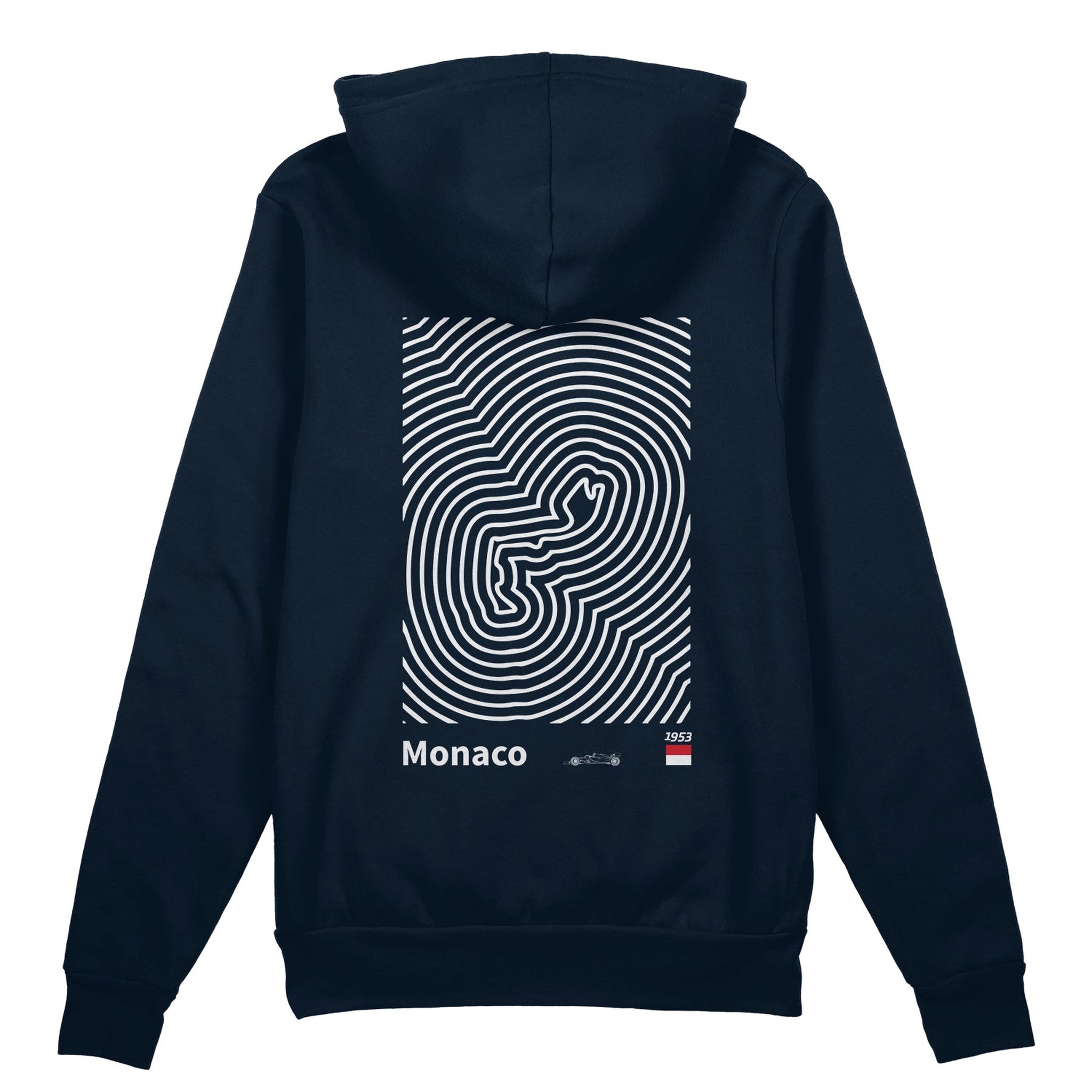 Circuit de Monaco Artwork Oversize Hoodie