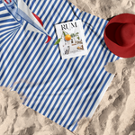 Striped Serenity Plaj Havlusu