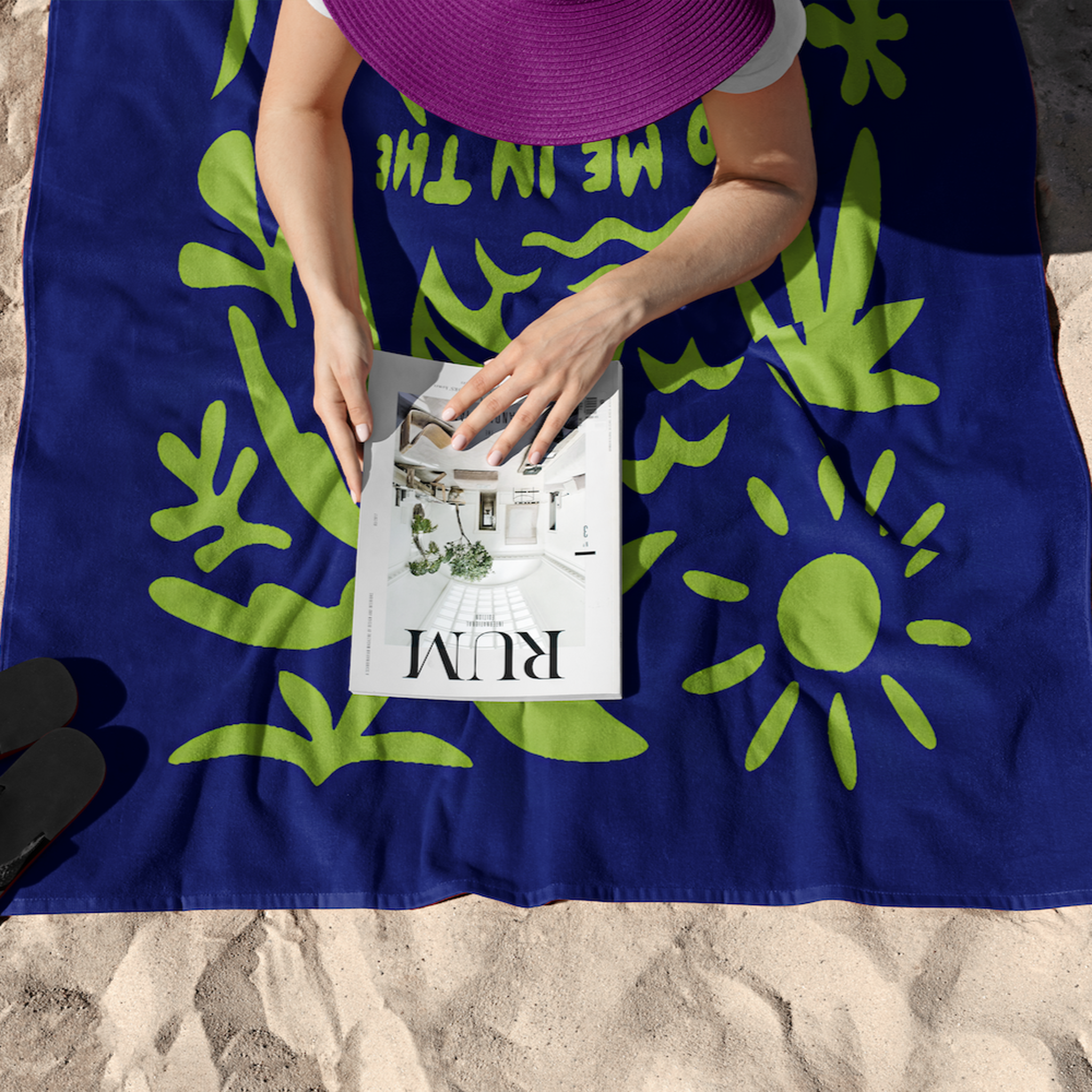 Find Me In The Ocean Plaj Havlusu