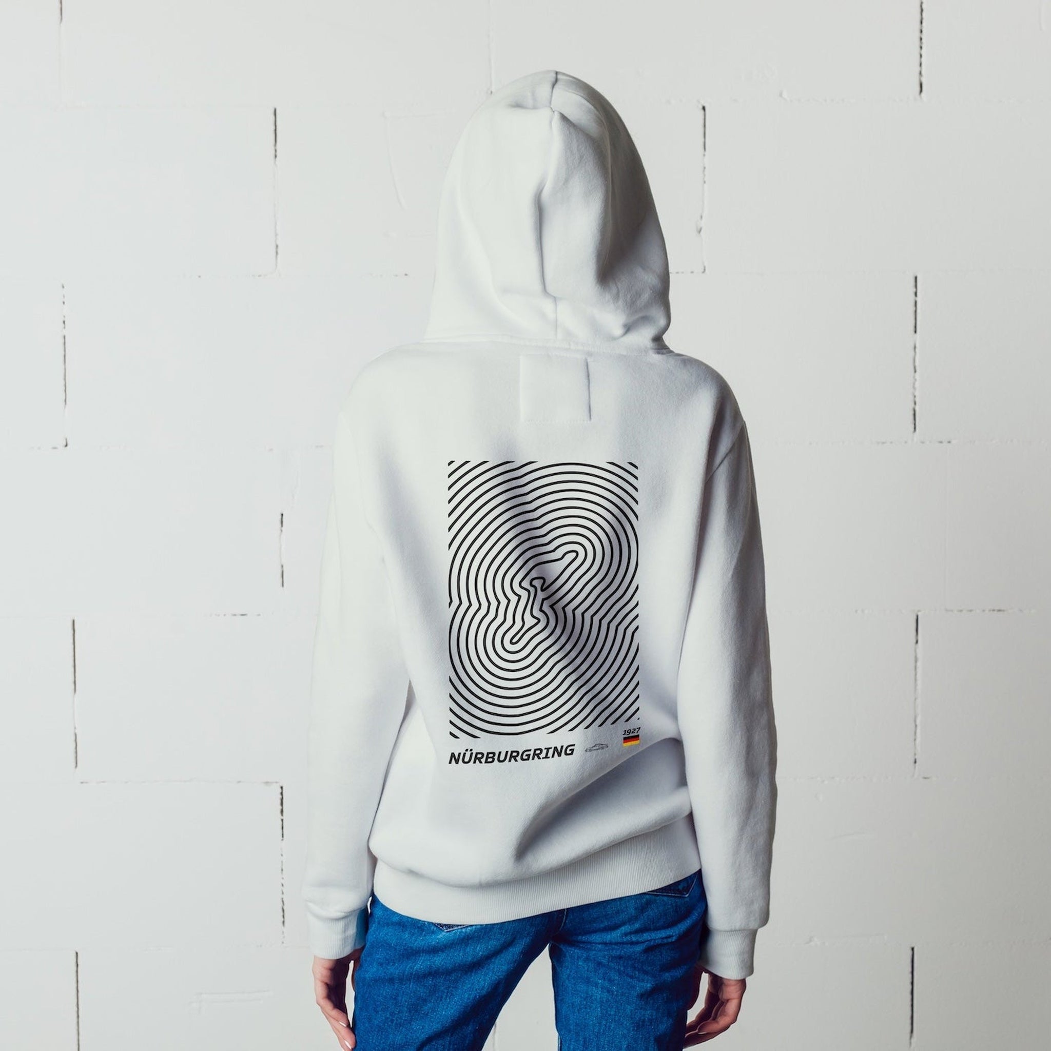 Nürburgring Artwork Oversize Hoodie