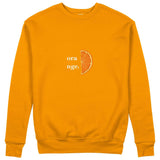 Orange Sweatshirt