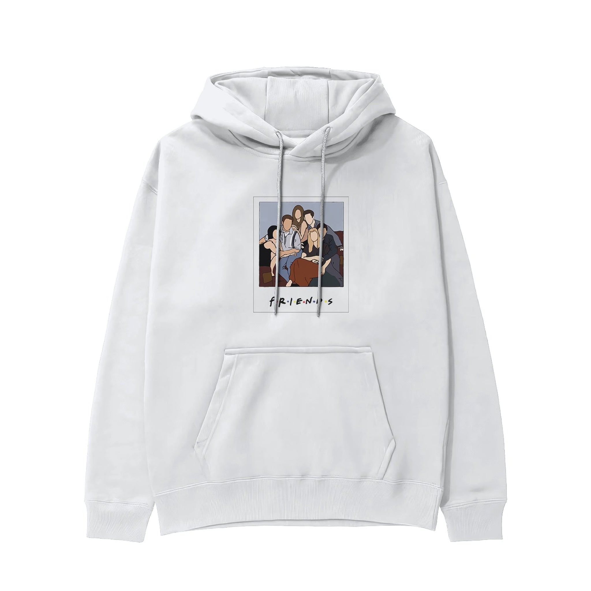 Friends Silüetli Hoodie