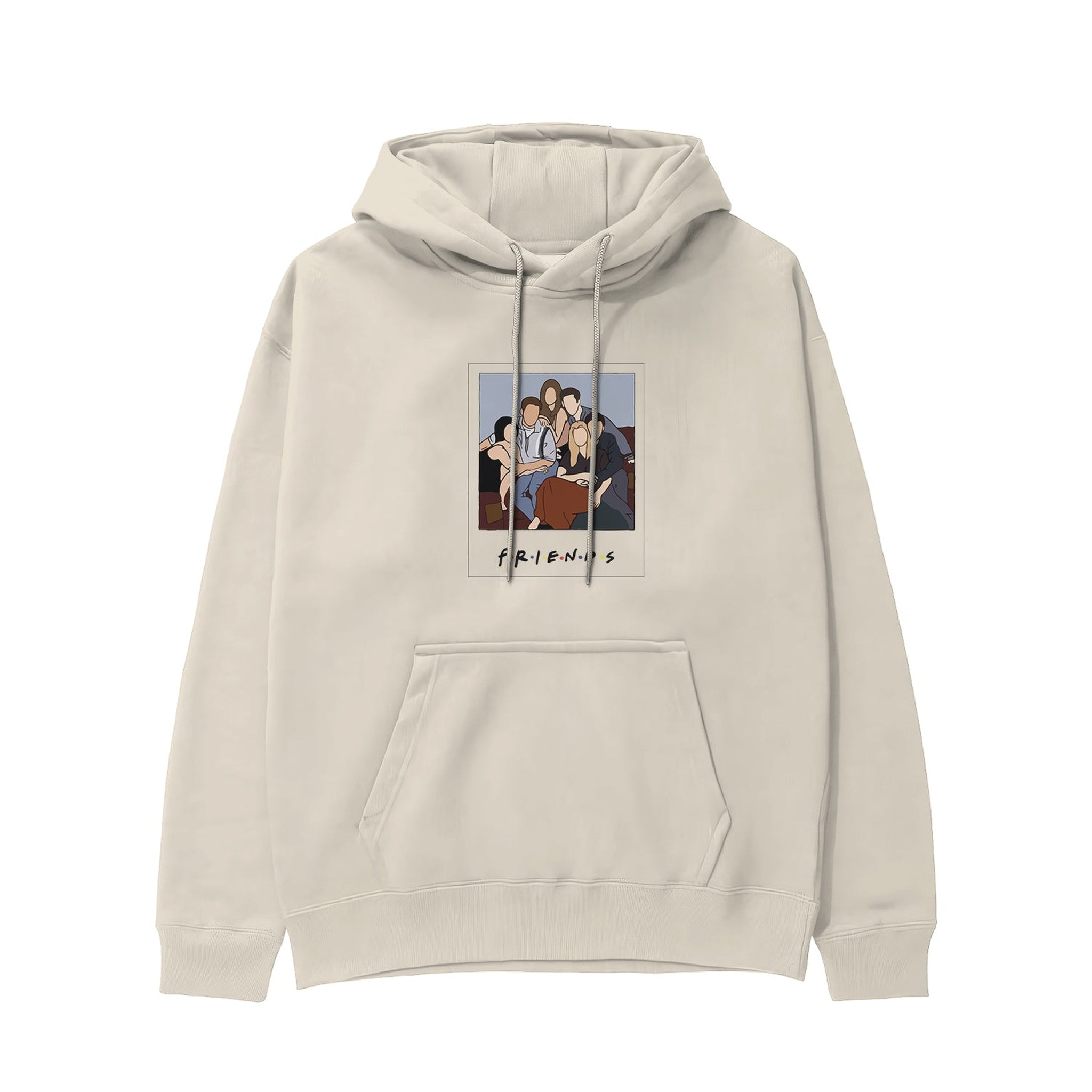 Friends Silüetli Hoodie