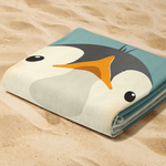 Penguin Hug Plaj Havlusu