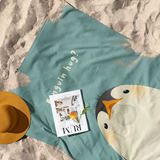 Penguin Hug Plaj Havlusu
