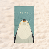 Penguin Hug Plaj Havlusu