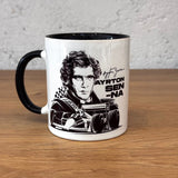 Ayrton Senna Heritage Siyah Kulplu Bardak