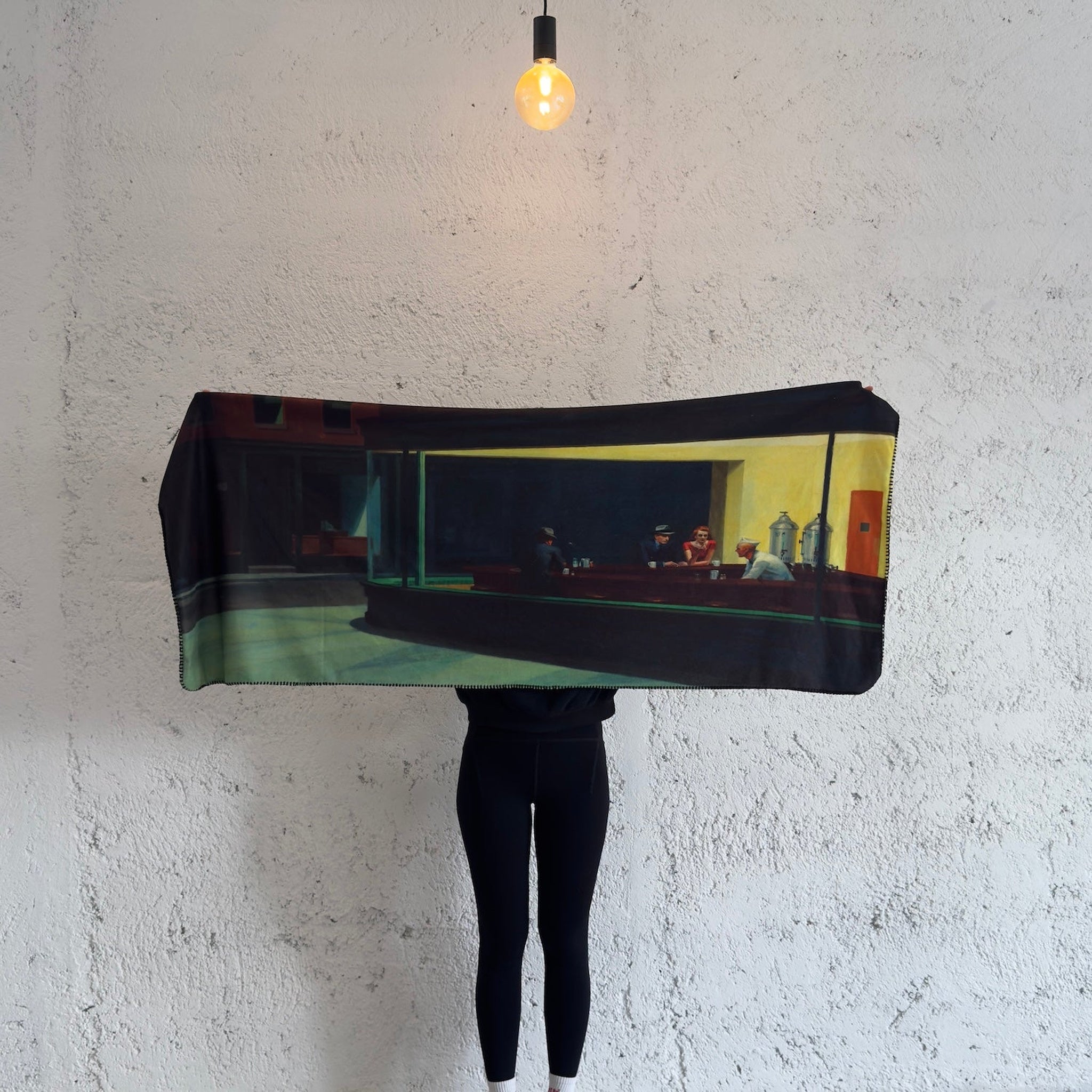 Nighthawks / Gece Kuşları Polar Şal