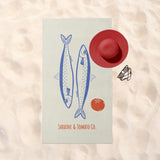 Sardine & Tomato Co Plaj Havlusu