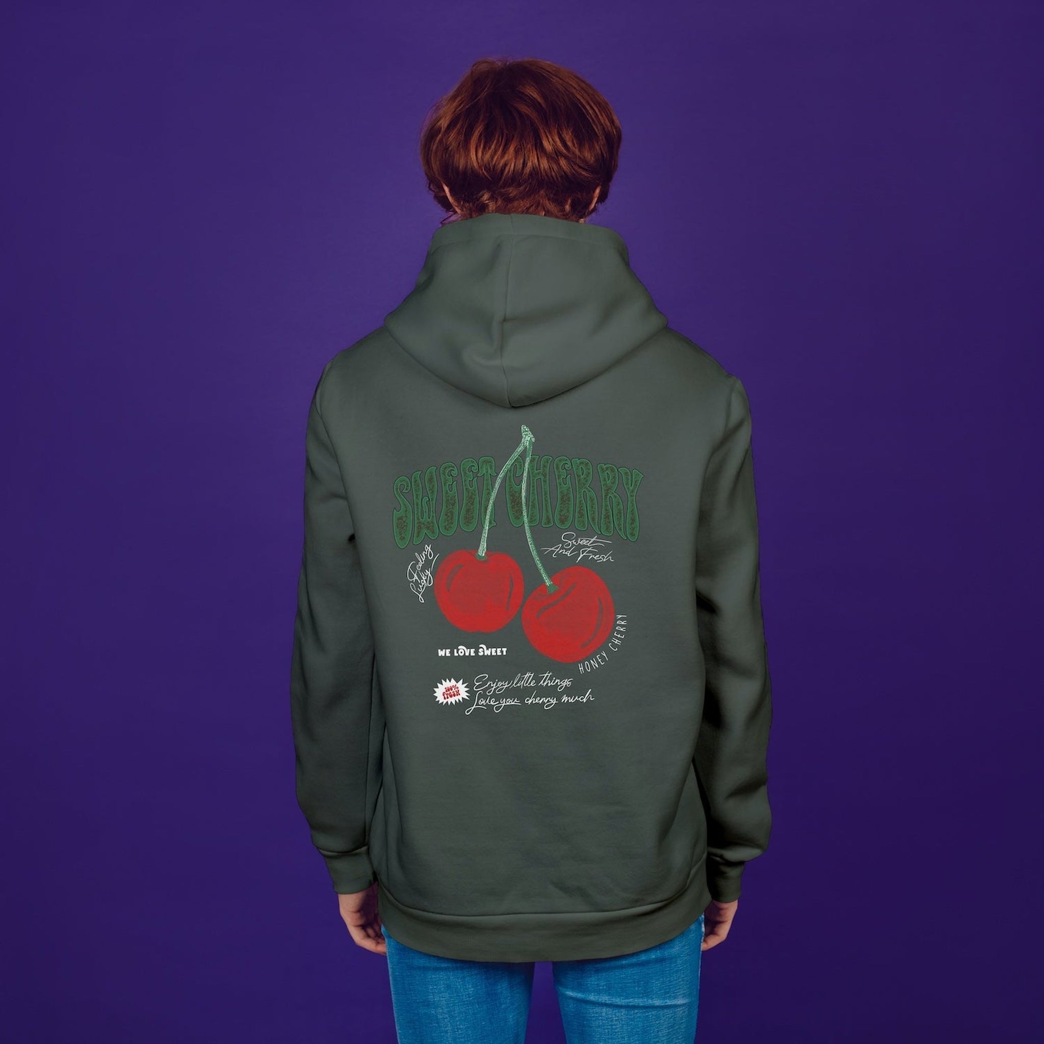 Sweet Cherry Oversize Hoodie