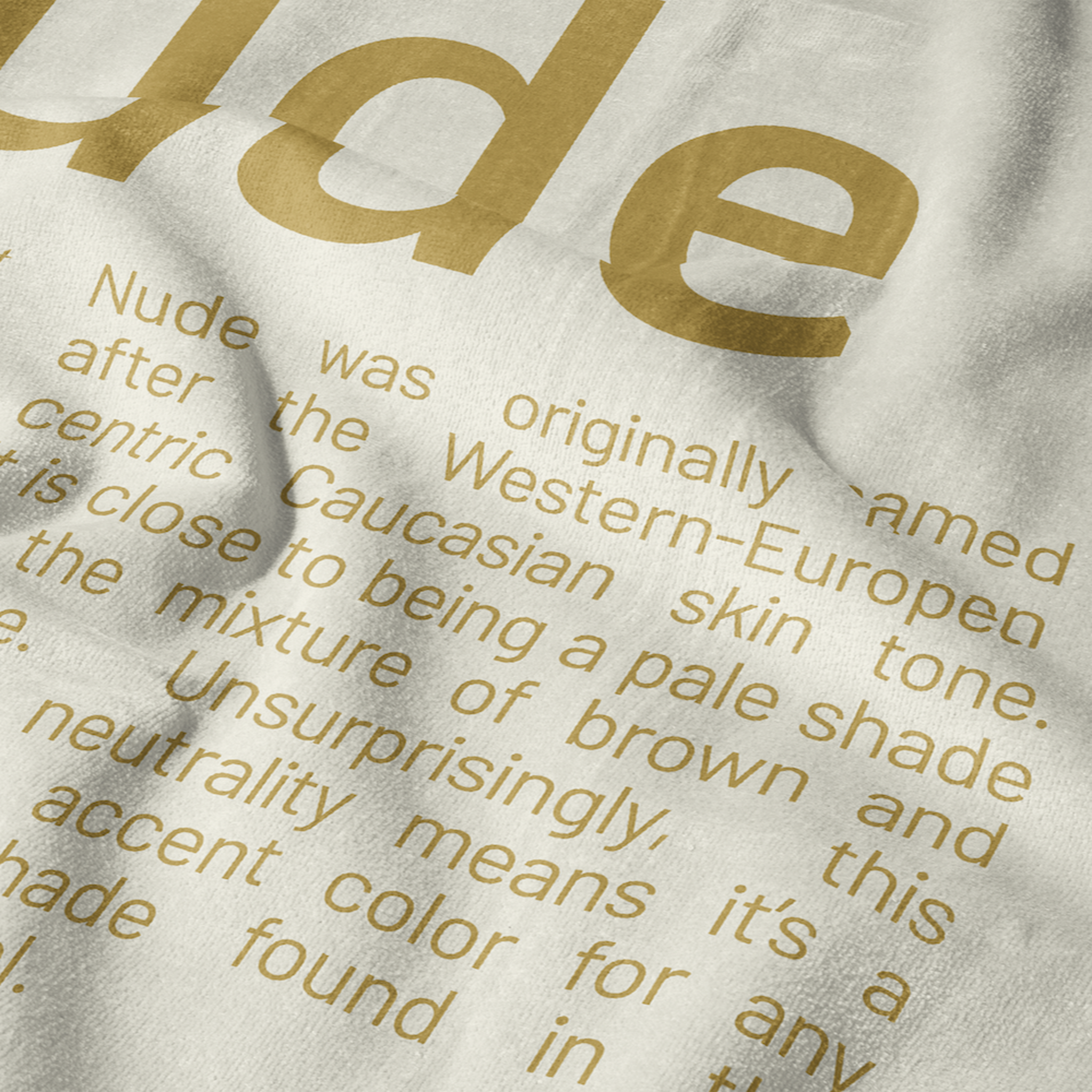 Nude Plaj Havlusu