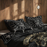 Mexican Skull Black/White Mandala & Sons of Anarchy Çift Taraflı Nevresim Takımı