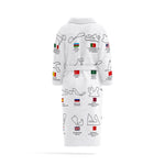 All Tracks White / Formula 1 Pistleri Bornoz