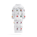 All Tracks White / Formula 1 Pistleri Bornoz