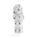 All Tracks White / Formula 1 Pistleri Bornoz