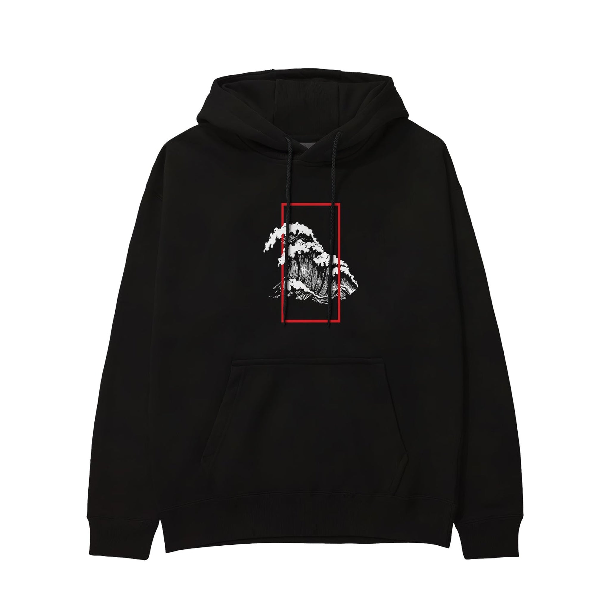 Perspektif Kanagawa Dalgası Hoodie