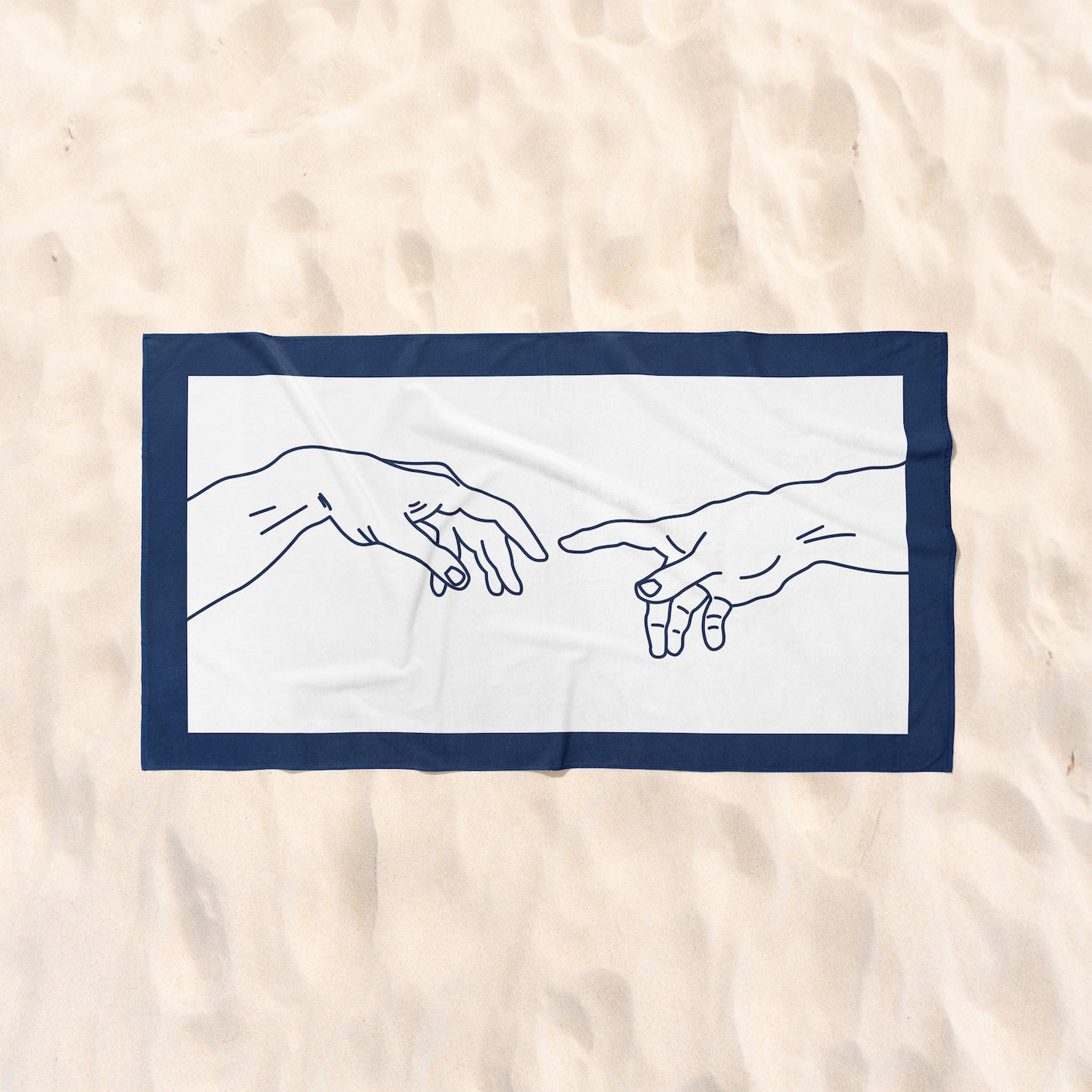 Hands / The Creation of Adam Plaj Havlusu