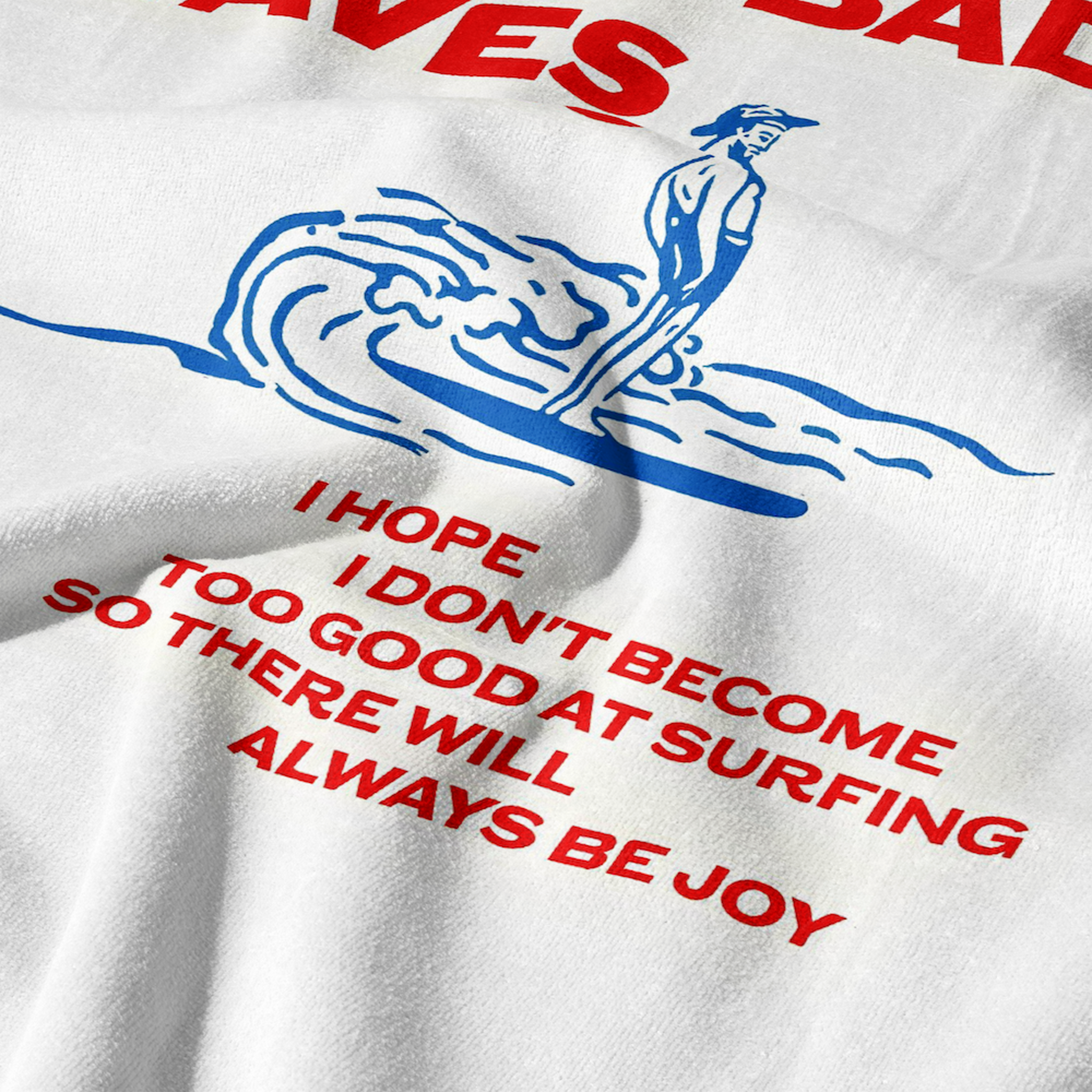 No Bad Waves Plaj Havlusu