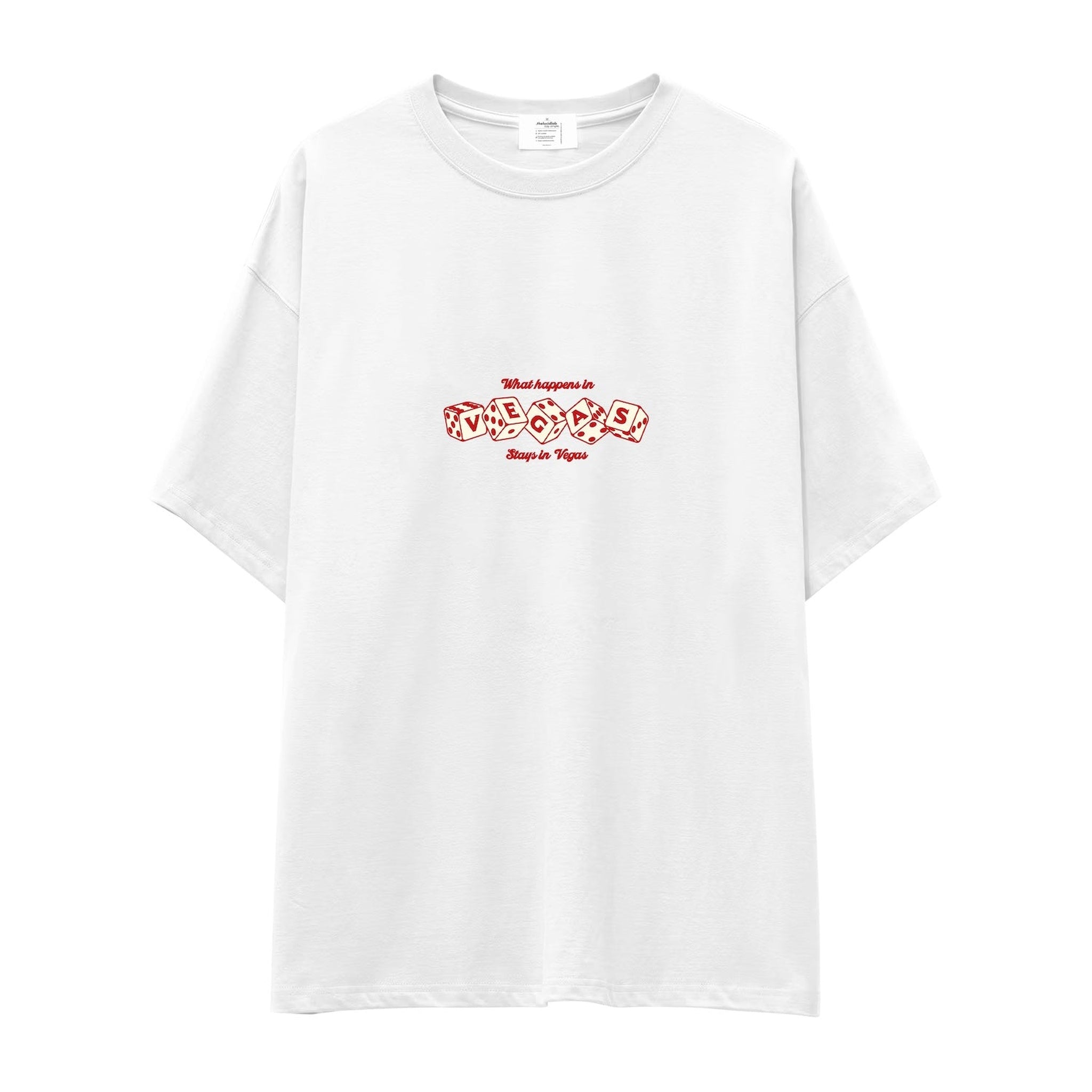 What Happened in Vegas Stays in Vegas Oversize Tişört