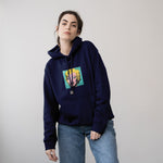 Andy Warhol / Marilyn Monroe Blue Hoodie