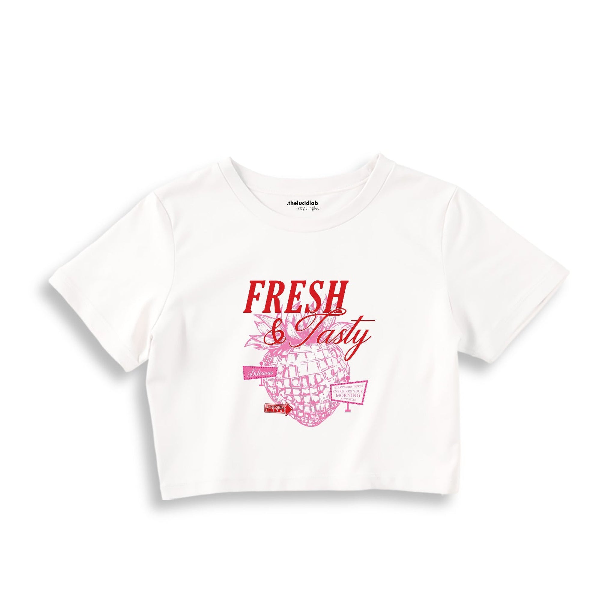 Fresh & Tasty Crop Tişört