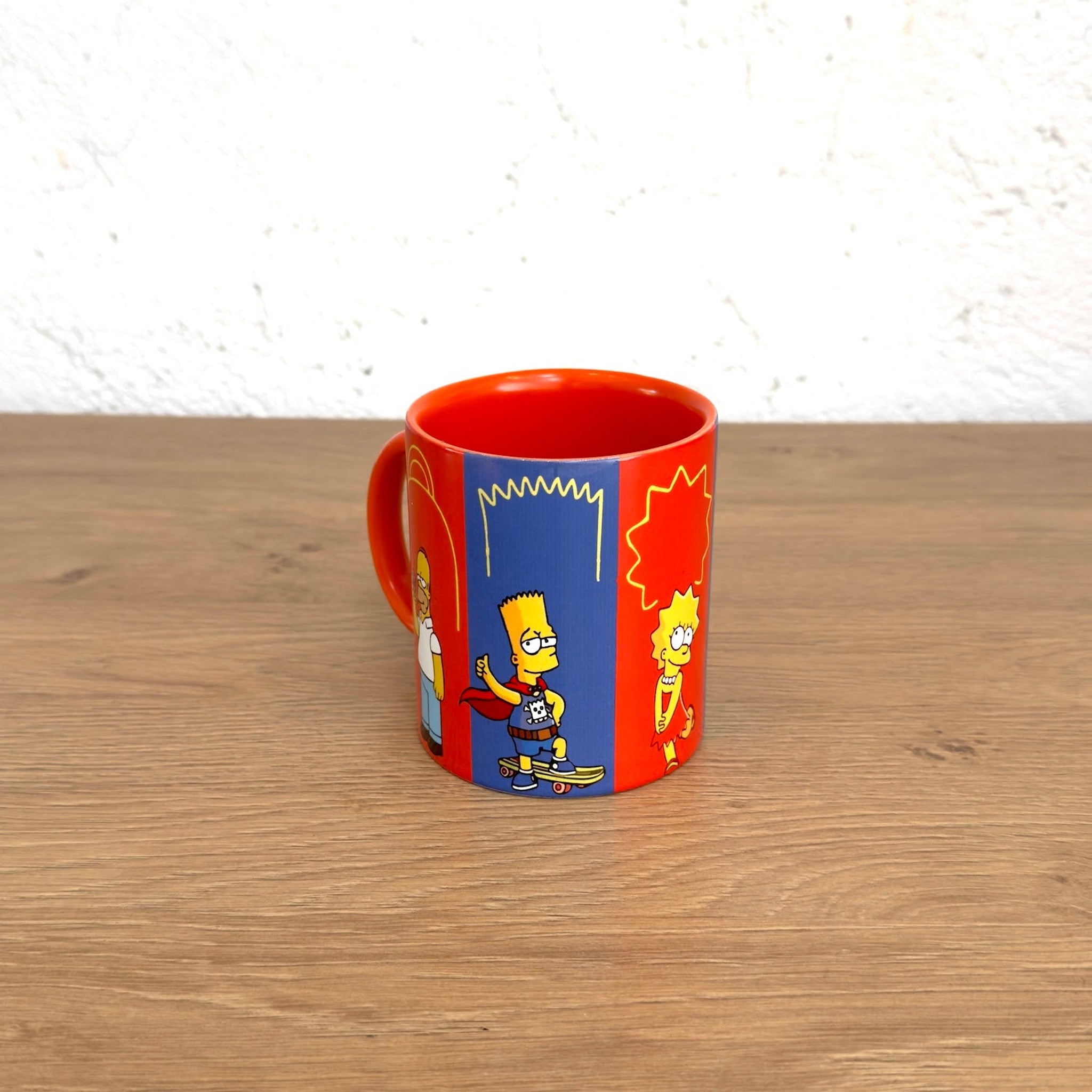 The Simpsons Turuncu Kulplu Bardak