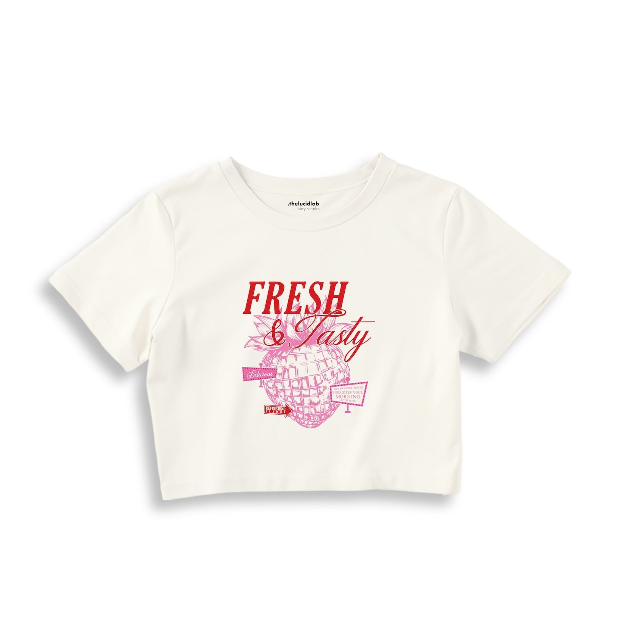 Fresh & Tasty Crop Tişört