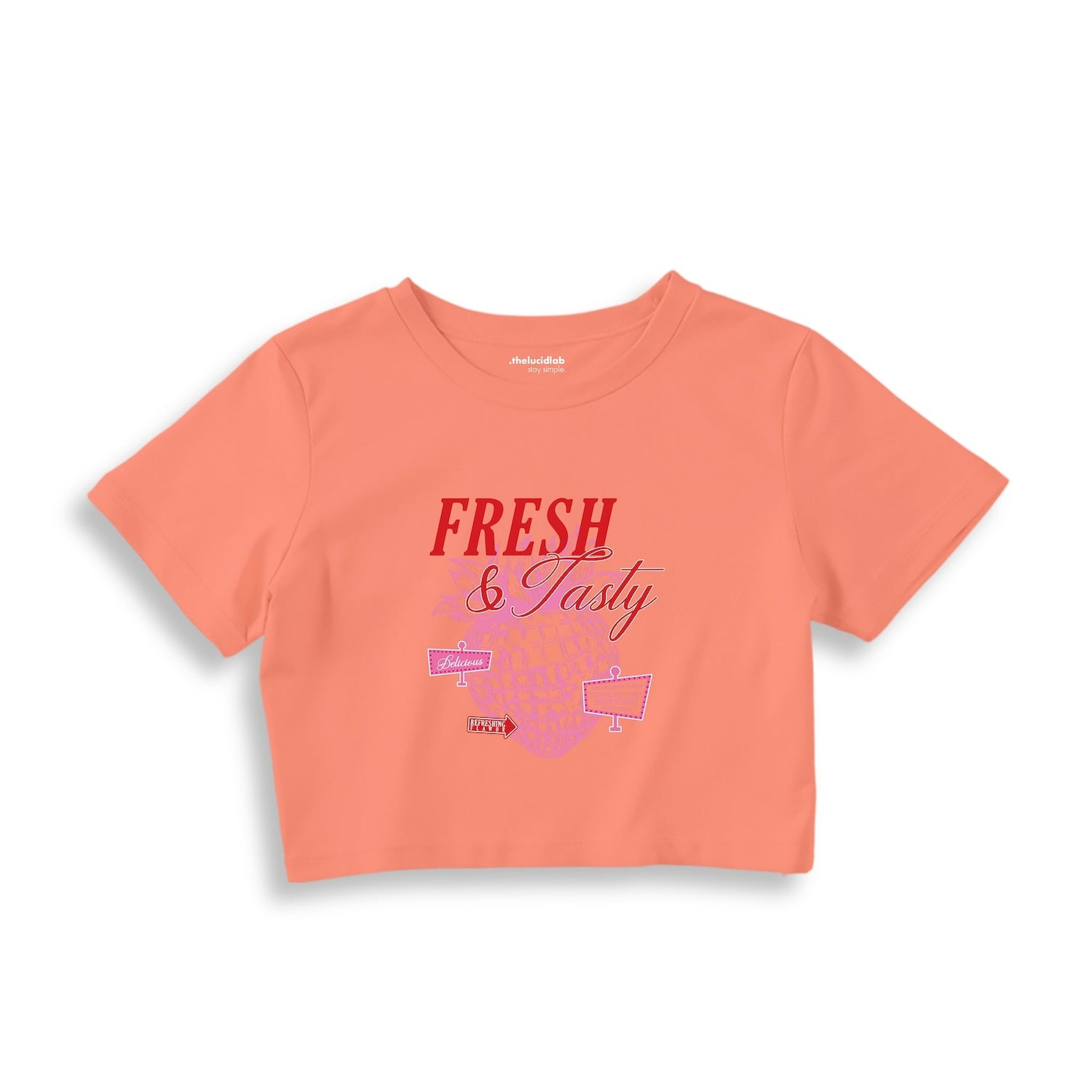 Fresh & Tasty Crop Tişört