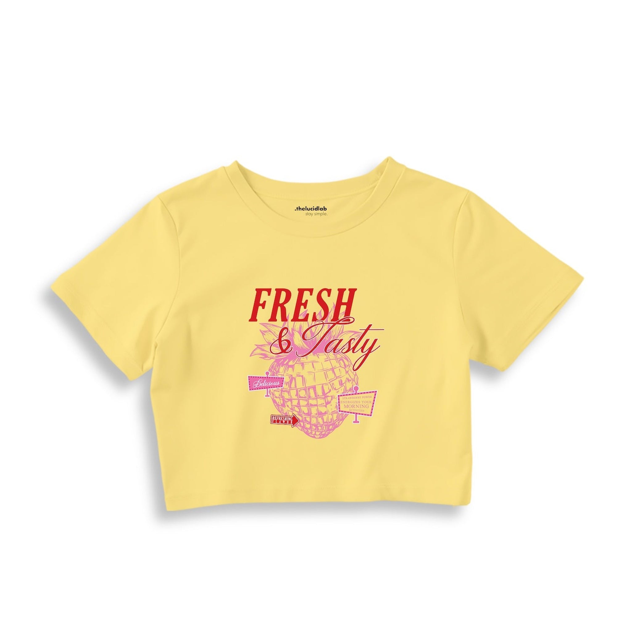 Fresh & Tasty Crop Tişört