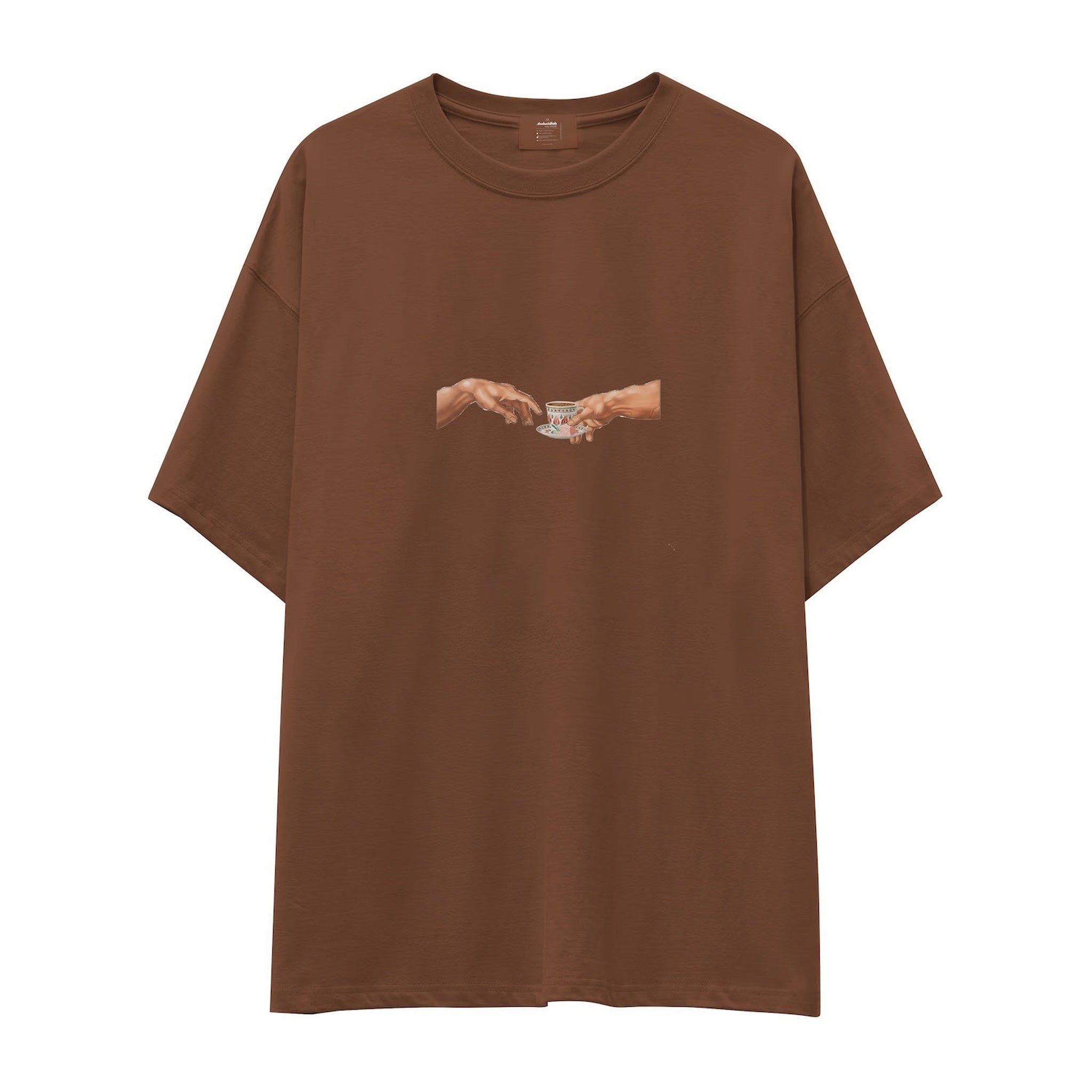 The Creation of Turkish Coffee Oversize Tişört