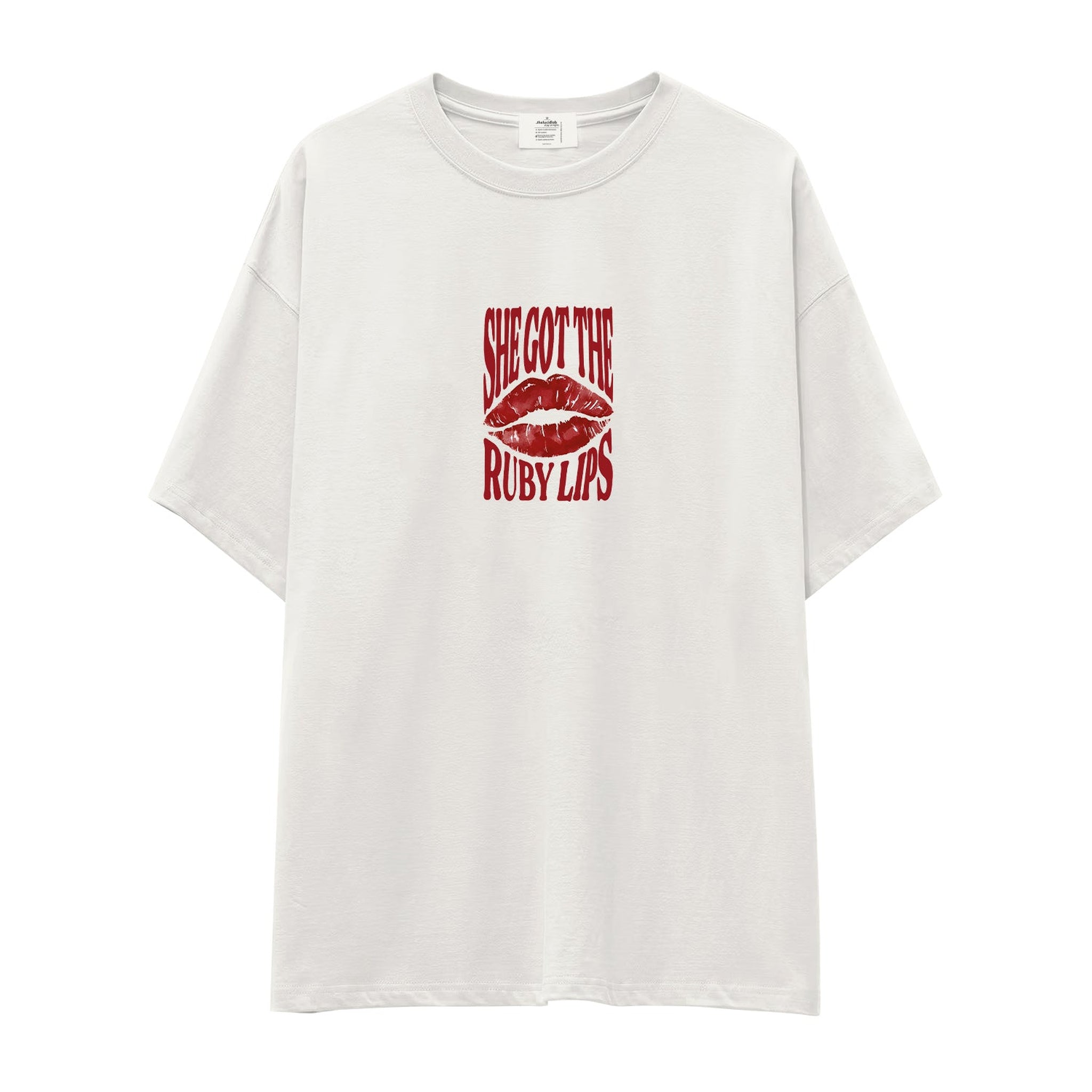Ruby Lips Oversize Tişört
