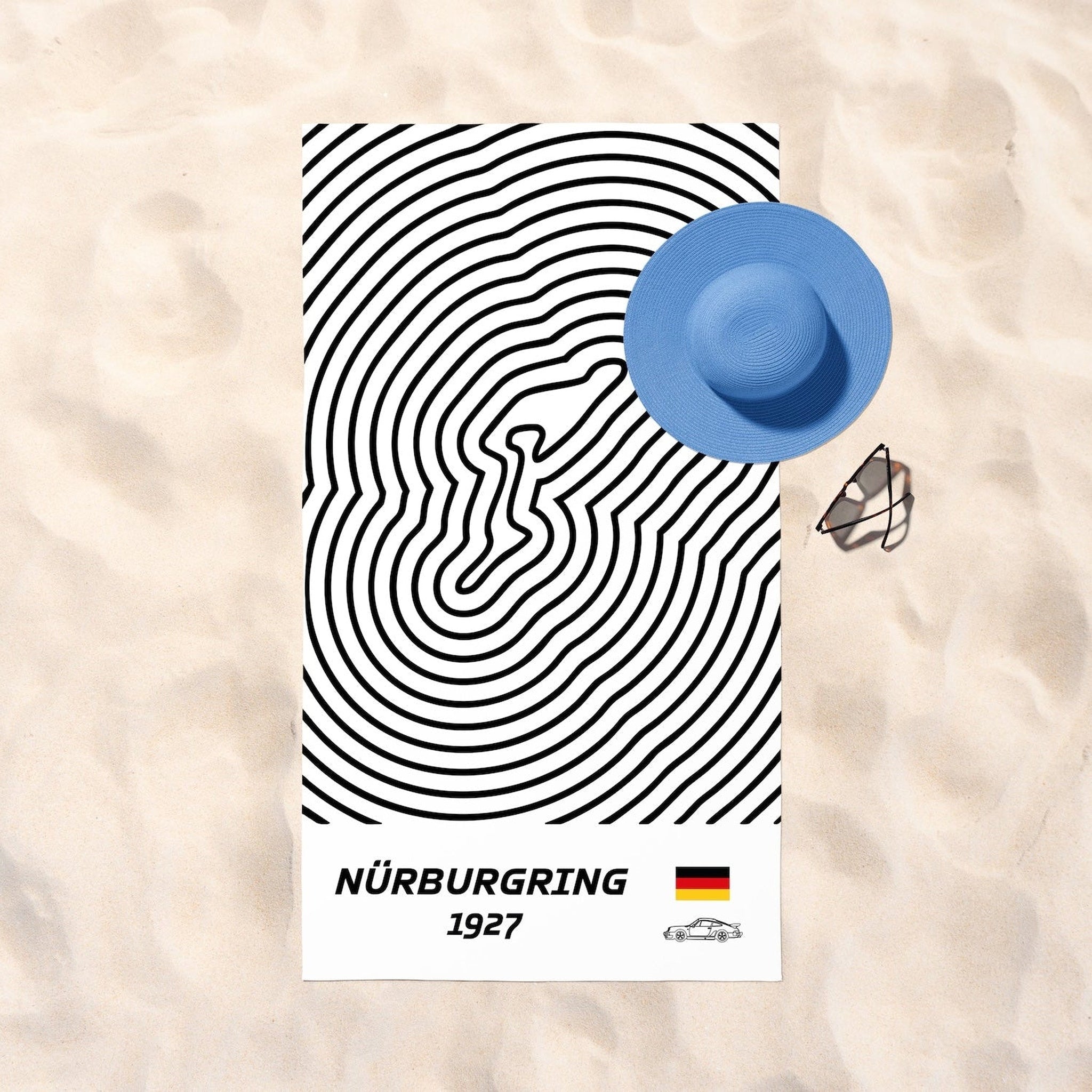 Nürburgring Artwork Plaj Havlusu