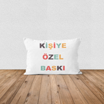 Kişiye Özel Çift Taraflı Yastık Kılıfı