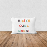 Kişiye Özel Çift Taraflı Yastık Kılıfı