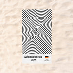 Nürburgring Artwork Plaj Havlusu
