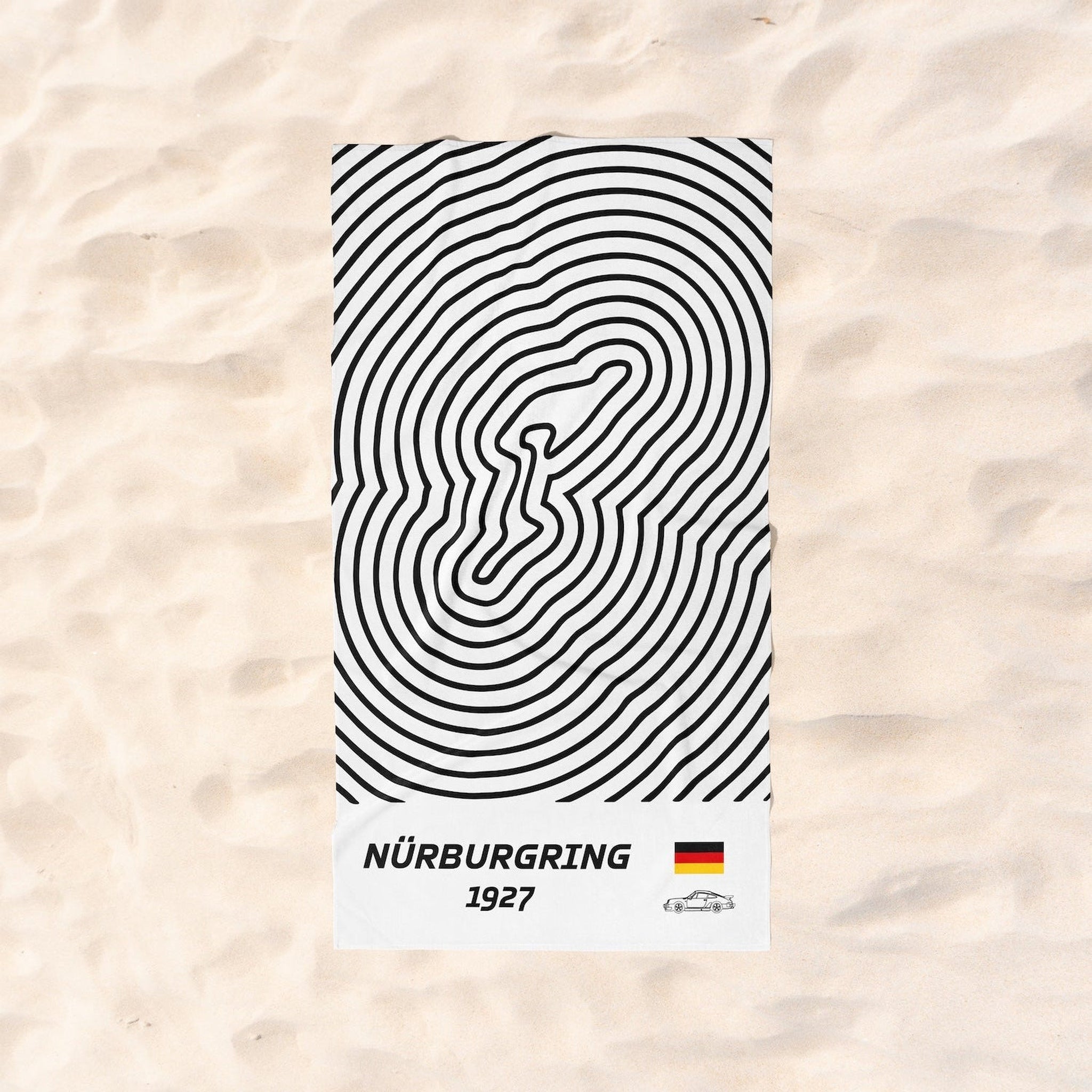 Nürburgring Artwork Plaj Havlusu