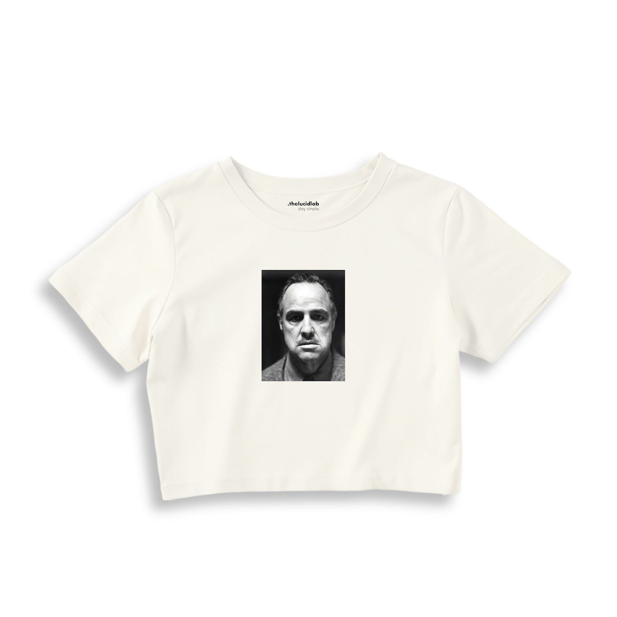 Marlon Brando / Godfather 1972 Crop Tişört
