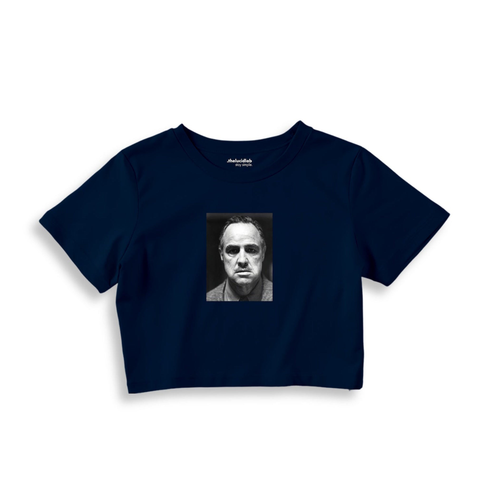Marlon Brando / Godfather 1972 Crop Tişört
