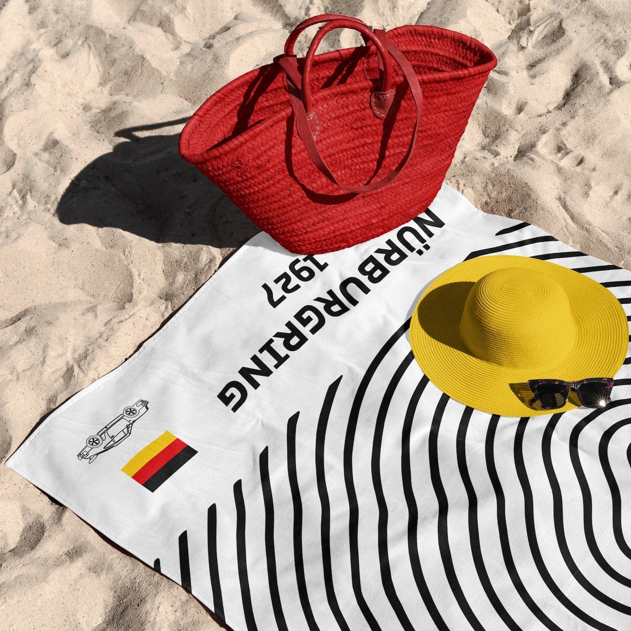 Nürburgring Artwork Plaj Havlusu