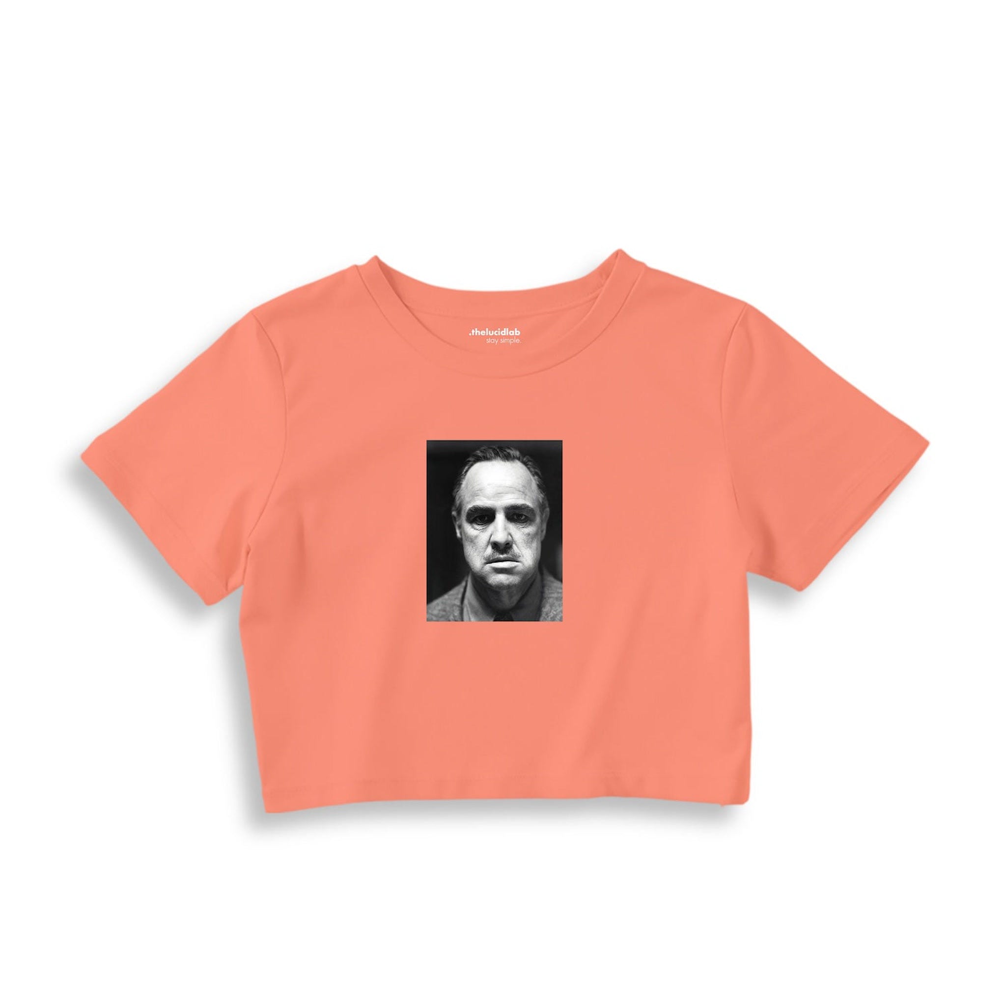 Marlon Brando / Godfather 1972 Crop Tişört
