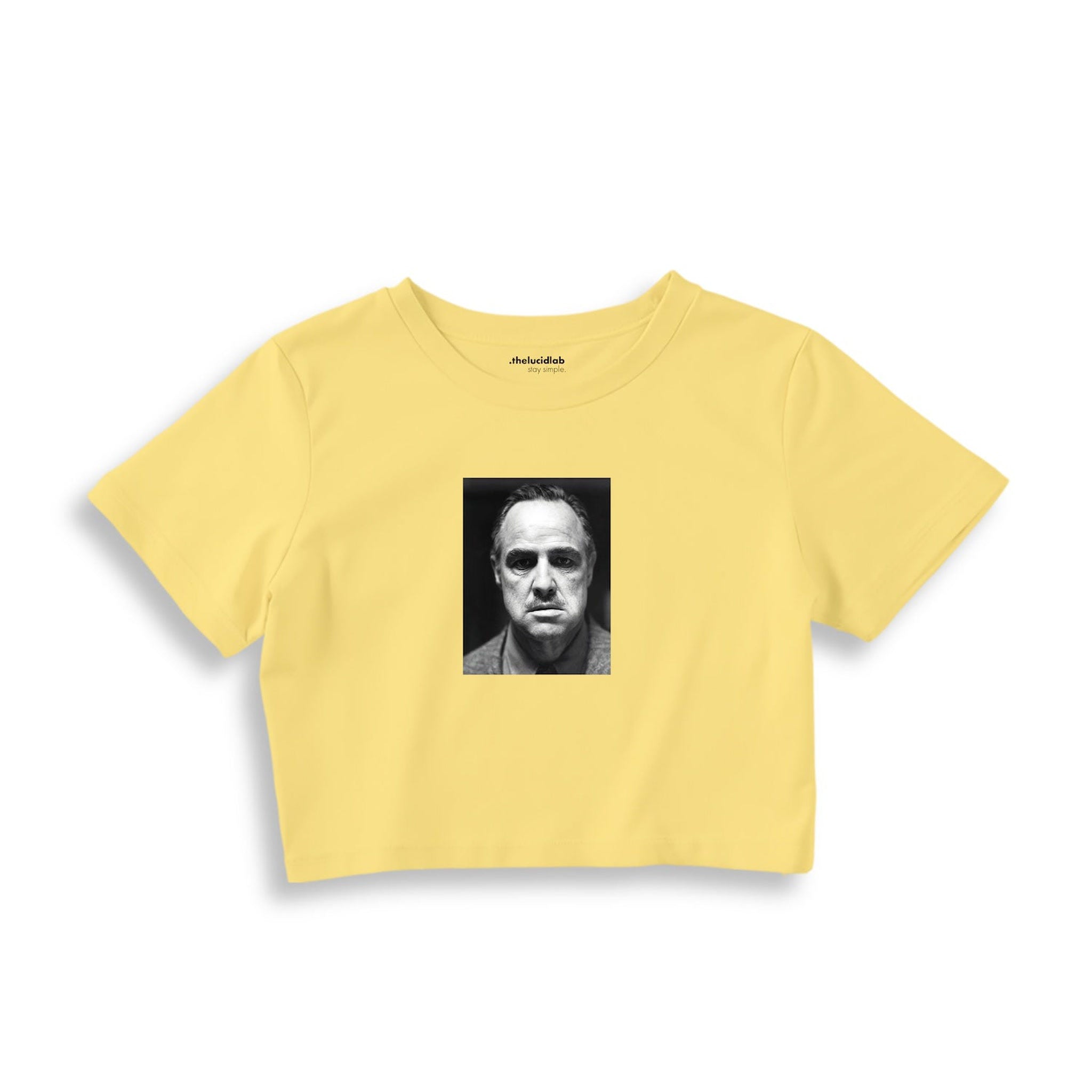 Marlon Brando / Godfather 1972 Crop Tişört